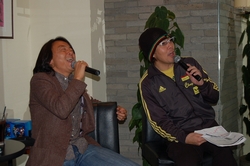 画像集#013のサムネイル/Xbox 360版「ワールドサッカー ウイニングイレブン2009」,元日本代表の北澤 豪さんがゲストのユーザー対戦会が開催