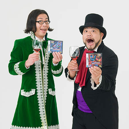 画像集#003のサムネイル/人気お笑いコンビ髭男爵が「流星のロックマン3」PR貴族に就任