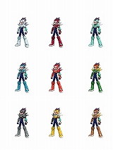 画像集#012のサムネイル/ノイズを掛け合わせてパワーアップ。「流星のロックマン3」マージアウトの新情報