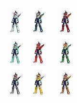 画像集#015のサムネイル/ノイズを掛け合わせてパワーアップ。「流星のロックマン3」マージアウトの新情報