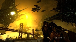 画像集#006のサムネイル/シングル/マルチ共に大きくパワーアップ。最大60人対戦も可能なPS3用FPS「RESISTANCE 2」のプレイレポートを掲載