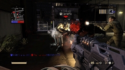 画像集#017のサムネイル/シングル/マルチ共に大きくパワーアップ。最大60人対戦も可能なPS3用FPS「RESISTANCE 2」のプレイレポートを掲載