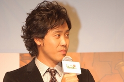 画像集#005のサムネイル/いよいよ明日発売! 大泉洋さんや堀北真希さんらが駆けつけたNDS「レイトン教授と最後の時間旅行」発売記念イベント。アニメ映画は2010年お正月に公開