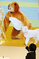 画像集#015のサムネイル/TGS会場の「クッキングママ2」イベントに南海キャンディーズの山ちゃんが出演