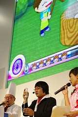 画像集#016のサムネイル/TGS会場の「クッキングママ2」イベントに南海キャンディーズの山ちゃんが出演