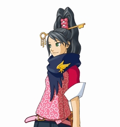 画像ギャラリー No.002のサムネイル画像 / 「逆転検事」，自称“大ドロボウ”の一条美雲と新たな捜査方法“情報再現モード”を紹介