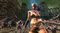 画像ギャラリー No.002のサムネイル画像 / 押し寄せる軍勢を片っ端からなぎ倒していく爽快アクション,「NINETY-NINE NIGHTS II」のプレイムービーを掲載