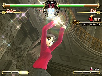 画像ギャラリー No.017のサムネイル画像 / 「フェイト/アンリミテッドコード」,PS2版追加キャラ“セイバーオルタ”のプレイムービーをアップ&主要キャラ4人を紹介