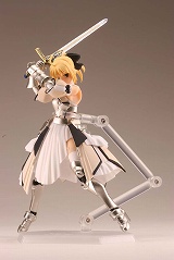 画像集#003のサムネイル/12月18日発売「Fate/UC」,figmaセイバー・リリィの商品サンプルが到着
