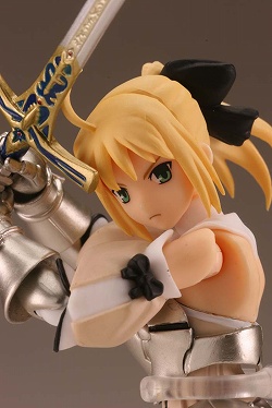 画像集#008のサムネイル/12月18日発売「Fate/UC」,figmaセイバー・リリィの商品サンプルが到着