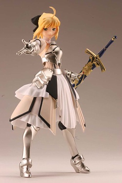 画像集#009のサムネイル/12月18日発売「Fate/UC」,figmaセイバー・リリィの商品サンプルが到着
