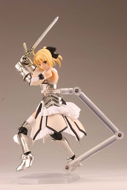 画像集#012のサムネイル/12月18日発売「Fate/UC」,figmaセイバー・リリィの商品サンプルが到着