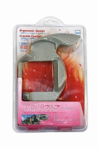 画像集#010のサムネイル/クラックルコーティングがさらなるホールド感を実現。「絶体絶命都市3」とコラボしたPSP用「絶体絶命グリップ」,4月23日に発売