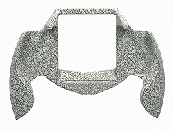 画像集#013のサムネイル/クラックルコーティングがさらなるホールド感を実現。「絶体絶命都市3」とコラボしたPSP用「絶体絶命グリップ」,4月23日に発売