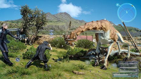 画像ギャラリー No.023のサムネイル画像 / 「FINAL FANTASY XV」のゲームサイクルやさまざまな戦闘システムを紹介するスクリーンショットが公開に