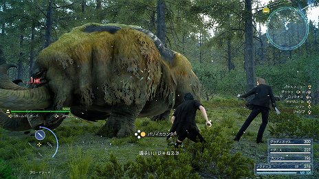 画像ギャラリー No.028のサムネイル画像 / 「FINAL FANTASY XV」のゲームサイクルやさまざまな戦闘システムを紹介するスクリーンショットが公開に