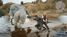 画像ギャラリー No.031のサムネイル画像 / 「FINAL FANTASY XV」のゲームサイクルやさまざまな戦闘システムを紹介するスクリーンショットが公開に