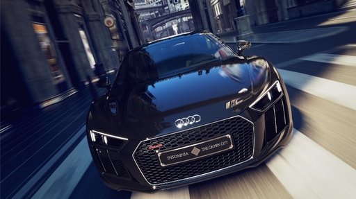 Ffxv Audiコラボの The Audi R8 Star Of Lucis が限定1台で抽選販売へ Kingsglaive に登場したルシス 王国の公用車を完全再現