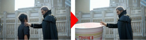 ꡼ No.002 | FINAL FANTASY XVפȥåץ̡ɥΥCMCUP NOODLE XVפˡ15Υåץ̡ɥ뤬륭ڡ󤬥