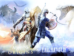 ��gamescom�ϥΥ��Ȥ����������Ĥΰ����!?��FINAL FANTASY XV�פȡ֥������󥯥꡼�� ���ꥸ�󥺡פΥ���ܥ졼�����ȯɽ