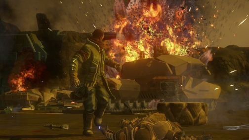 オープンワールドぶっ壊しアクション Red Faction Guerrilla Ps3とxbox 360で本日発売開始