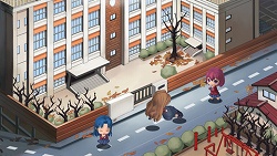 画像集#019のサムネイル/PSP用ソフト「とらドラ!(仮題)」の会話システムとマップ画面を紹介