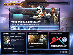 画像ギャラリー No.001のサムネイル画像 / ジェダイ(またはシス)になりたいスター・ウォーズファンは見逃せない! 「Star Wars:The Old Republic」のβテスター募集がスタート