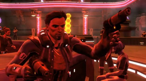 画像ギャラリー No.003のサムネイル画像 / あのハン・ソロばりのカッコ良さ!? MMORPG「Star Wars: The Old Republic」のキャラクタークラス「Smuggler」の最新情報が公開に