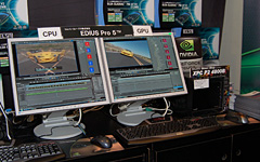 画像集#020のサムネイル/CUDAをアピールするNVIDIAのイベント開催,注目は小型GeForce 9800 GTX+カードとDVD&ストリームビデオの高画質化