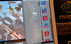 画像集#021のサムネイル/CUDAをアピールするNVIDIAのイベント開催,注目は小型GeForce 9800 GTX+カードとDVD&ストリームビデオの高画質化