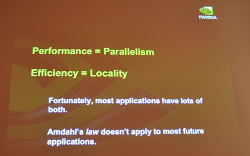 画像集#010のサムネイル/NVIDIAの新チーフサイエンティスト,Bill Dally氏が講演。「CPUは終焉に向かっている」