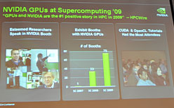 画像集#011のサムネイル/「なぜいまGPGPUか」NVIDIAのHuang CEO，スパコンのイベントで講演