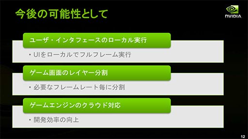 画像ギャラリー No.013のサムネイル画像 / NVIDIAの新機軸を理解する(1):GeForce GRIDが描く「ゲームスタジオが独自のゲームプラットフォームを描く時代」