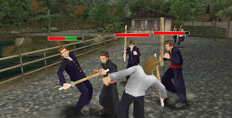 画像集#004のサムネイル/「喧嘩番長3〜全国制覇〜」体験版,PlayStation Storeで本日配信開始