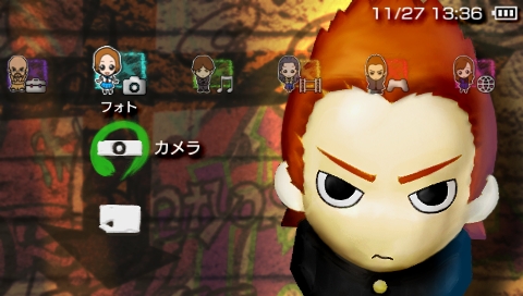 画像集#001のサムネイル/可愛らしいツッパリでPSPを彩ろう,「喧嘩番長3」カスタムテーマ配信