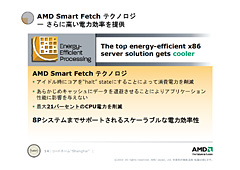 画像集#011のサムネイル/「45nmに自信あり」。AMD,Shanghaiこと新世代Opteronを発表。2009年第1四半期登場のDenebは「Phenom II」に