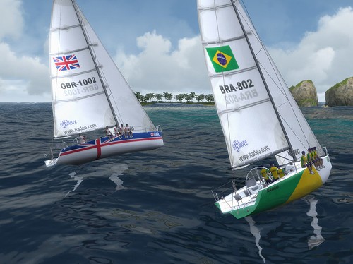 画像集#002のサムネイル/オンラインヨットレースシム「Virtual Skipper Online」が無料配布