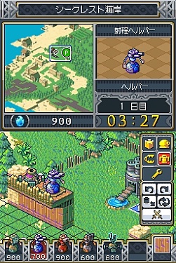 画像集#006のサムネイル/ニンテンドーDSで楽しめる秀作RTS。シンプルながらも手ごたえ十分な「ロックス・クエスト」,明日2月19日発売