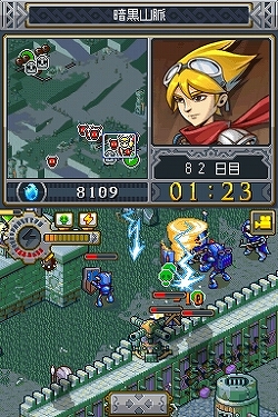 画像集#014のサムネイル/ニンテンドーDSで楽しめる秀作RTS。シンプルながらも手ごたえ十分な「ロックス・クエスト」,明日2月19日発売