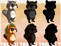 画像ギャラリー No.003のサムネイル画像 / 「MILU」に新ペット「たぬき」が実装。期間限定で「変身たぬき」も登場