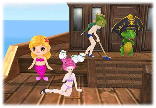 画像ギャラリー No.001のサムネイル画像 / 「MILU」，イベント「帰って来た海賊船と人魚」の第2週が開始に