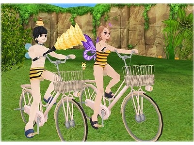 画像ギャラリー No.004のサムネイル画像 / 「MILU」，森のカフェイベント2週目が開始。自転車などのミルウェイも登場