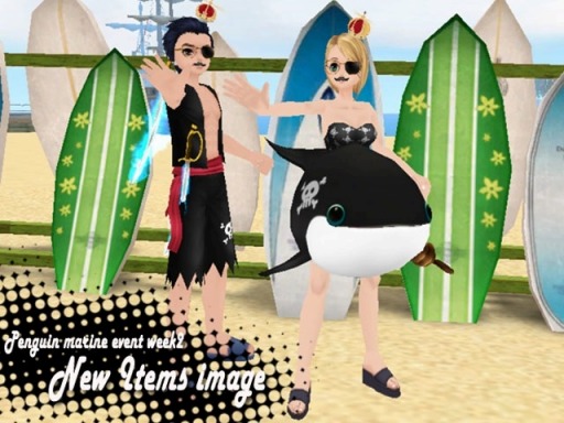 画像ギャラリー No.004のサムネイル画像 / 「MILU」ペンギンマリーンイベントの2週目を実施。限定ペット「海賊シャチ」が登場