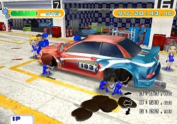 画像ギャラリー No.005のサムネイル画像 / あんな「ナニ」やこんな「ナニ」を素早く修理せよ! Wiiウェア「ピットクルーパニック!」が本日配信