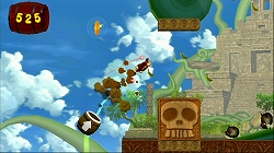 画像集#004のサムネイル/ゲームキューブタイトルをWii向けにリメイク。「Wiiであそぶセレクション」第1弾「Wiiであそぶ ドンキーコングジャングルビート」が本日発売