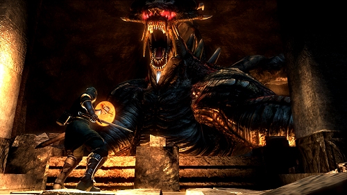 全エリアが真っ黒に Demon S Souls で発売1周年の記念イベントが開催