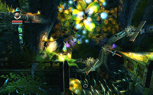 画像ギャラリー No.009のサムネイル画像 / フィンランドからやってきた横スクロール式のアクションゲーム,「Trine」のデモ版をUP