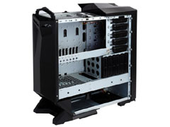 画像集#004のサムネイル/SilverStoneのゲーマー向けブランド「Raven」からPCケースが発売に。マザーボードを時計回りに90度回転させた斬新なデザインが特徴