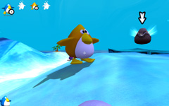 画像集#003のサムネイル/ペンギンだらけの雪合戦。「Penguins Arena」のデモ版をUp