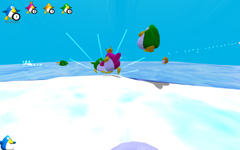 画像集#005のサムネイル/ペンギンだらけの雪合戦。「Penguins Arena」のデモ版をUp